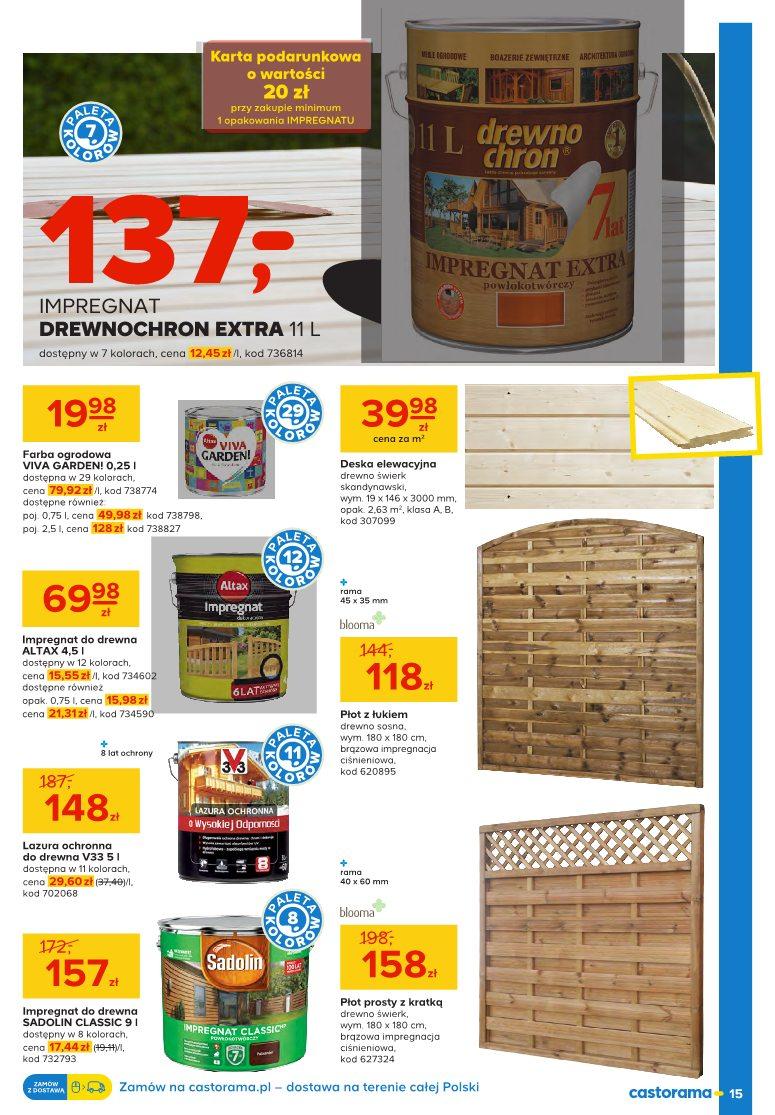 Gazetka promocyjna Castorama str. 15
