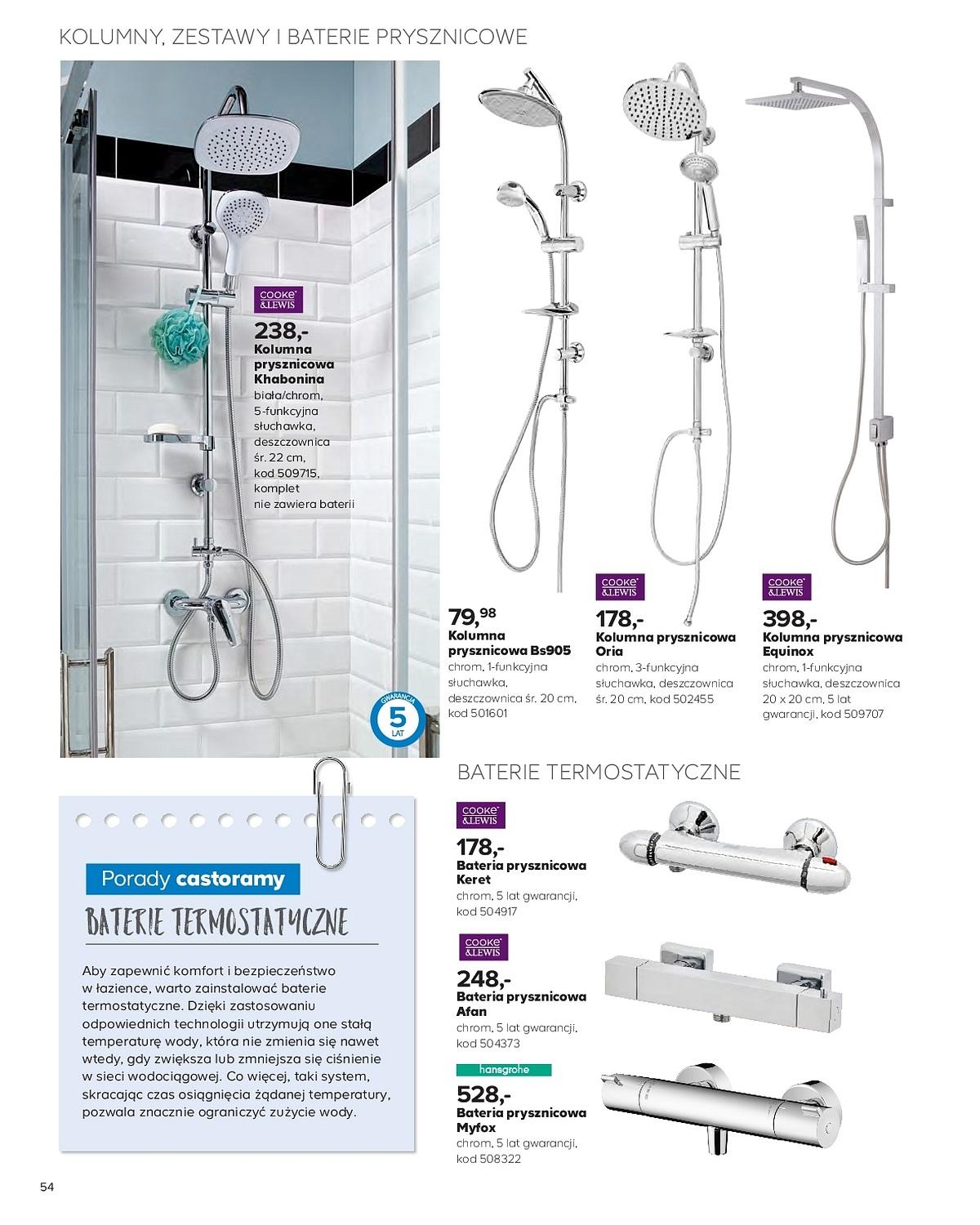 Gazetka promocyjna Castorama str. 54