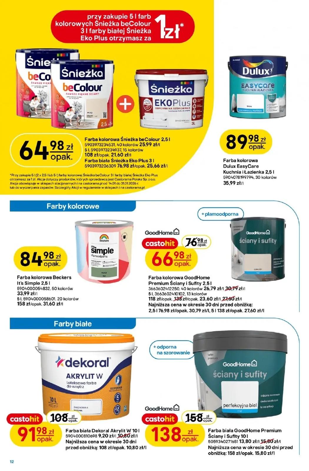 Gazetka promocyjna Castorama str. 12