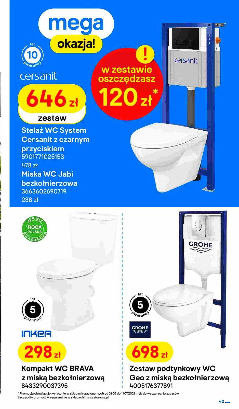 Gazetka promocyjna Castorama str. 40