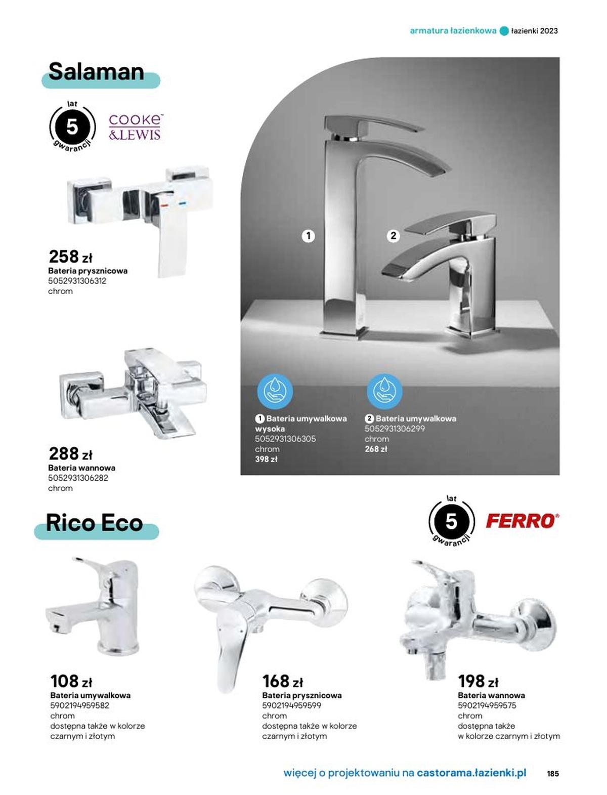 Gazetka promocyjna Castorama str. 185