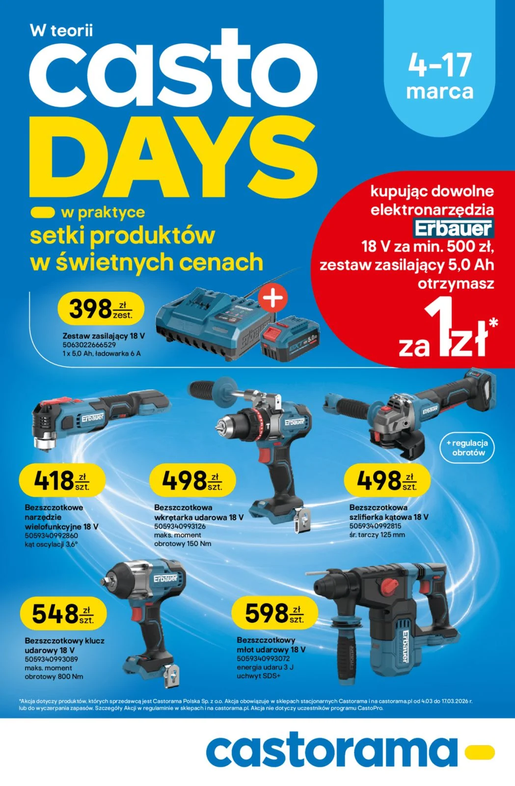 Gazetka promocyjna Castorama str. 1