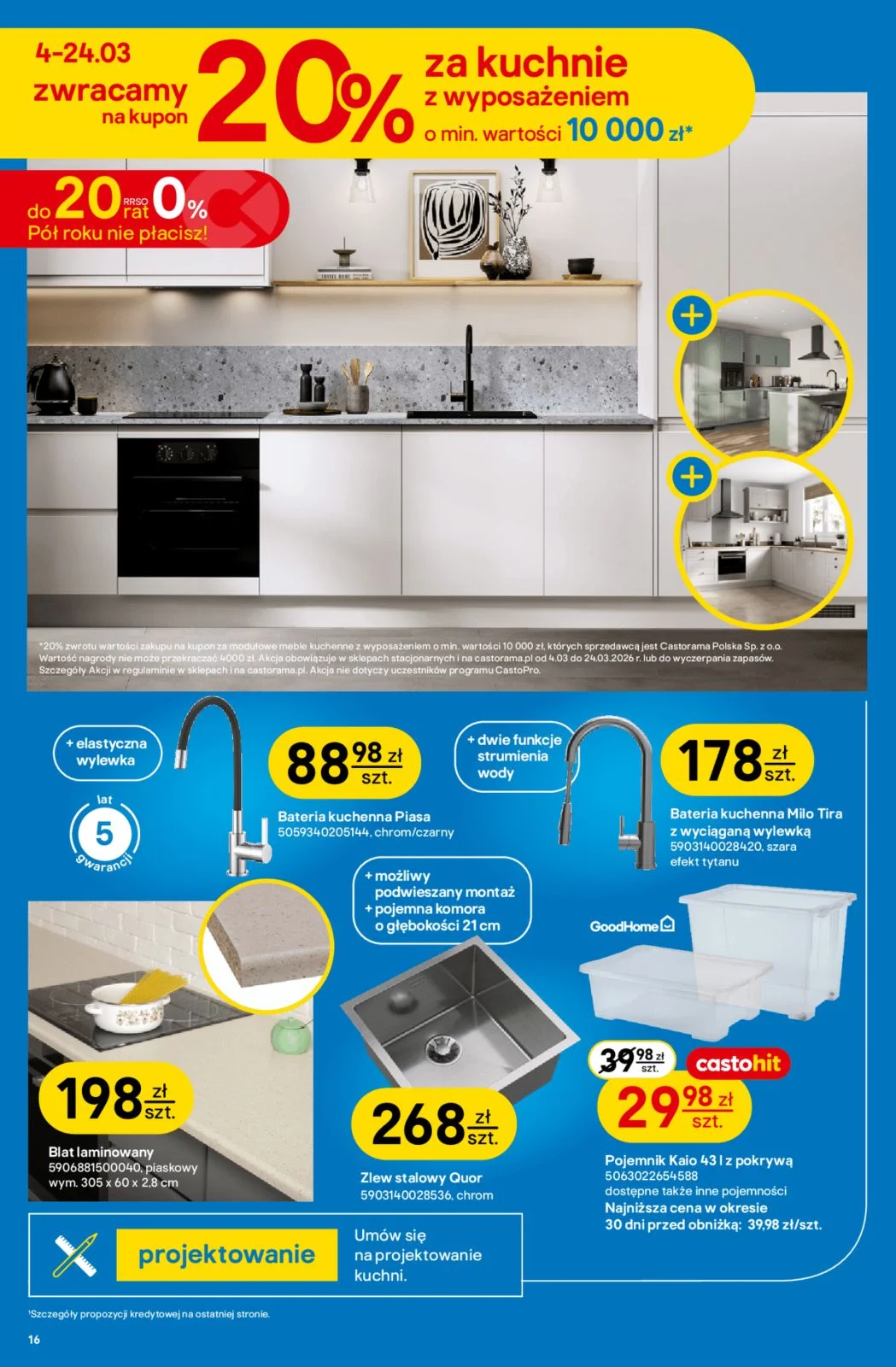 Gazetka promocyjna Castorama str. 16