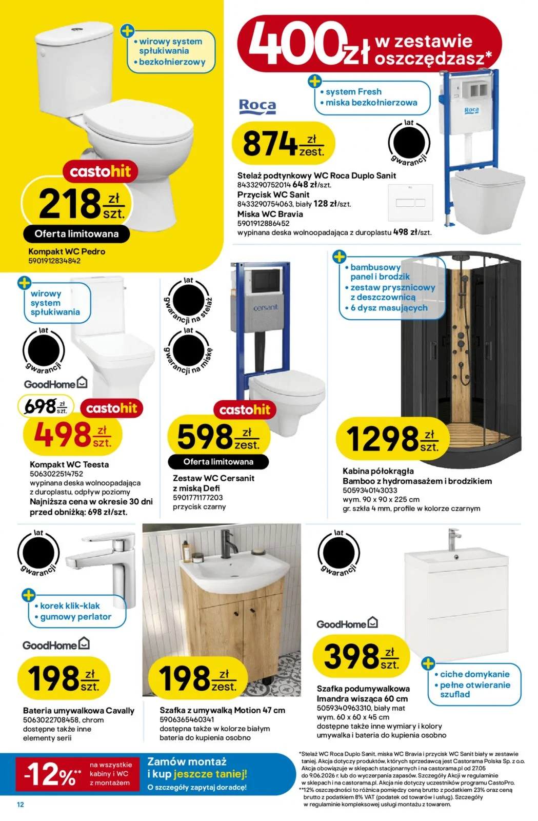 Gazetka promocyjna Castorama str. 12