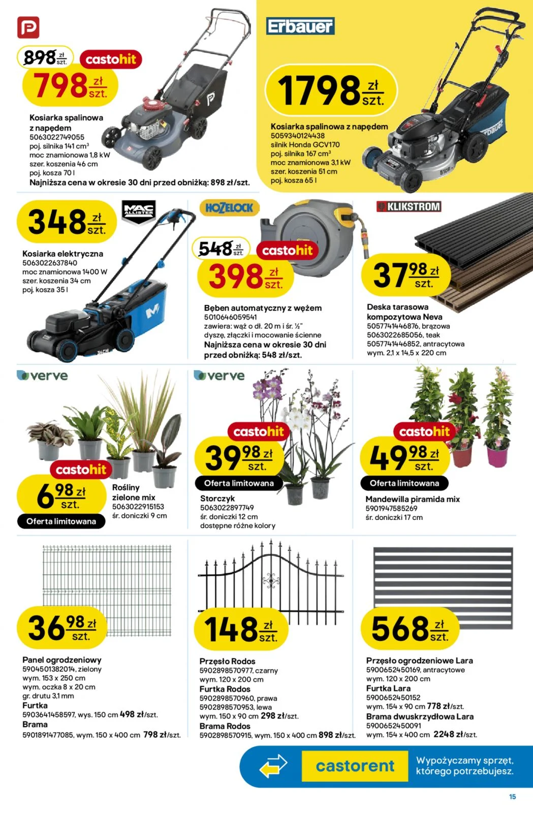 Gazetka promocyjna Castorama str. 15