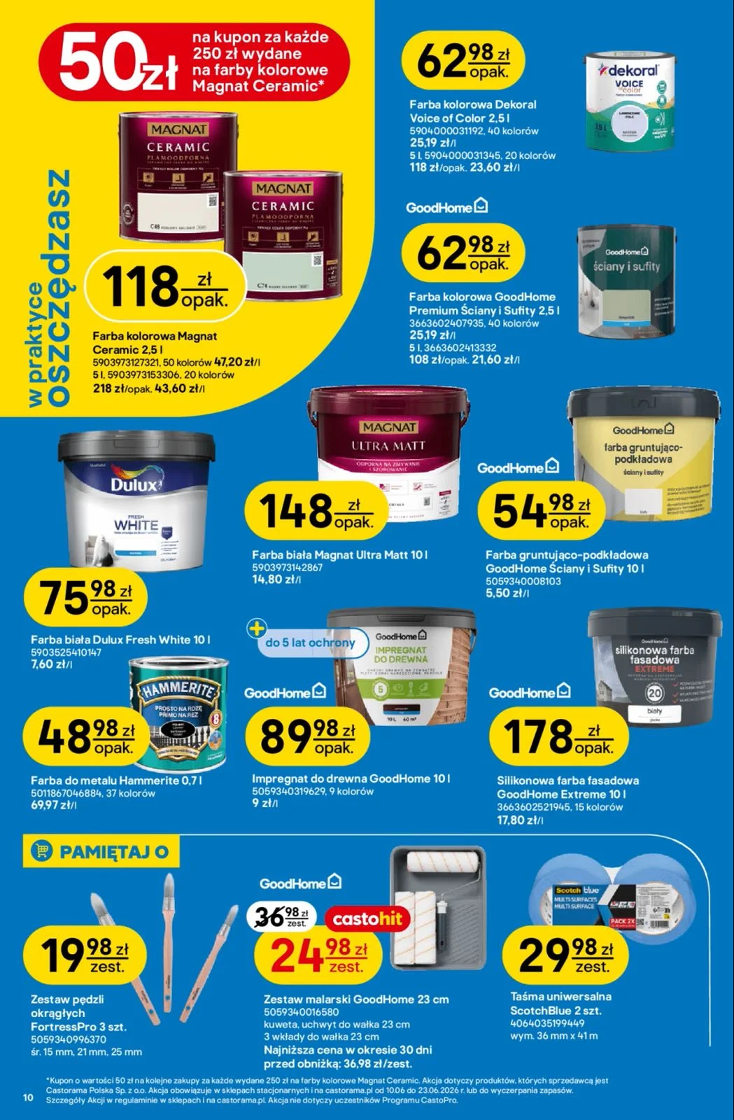 Gazetka promocyjna Castorama str. 10