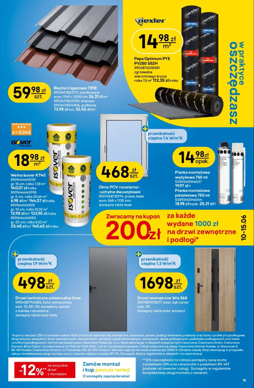 Gazetka promocyjna Castorama str. 15