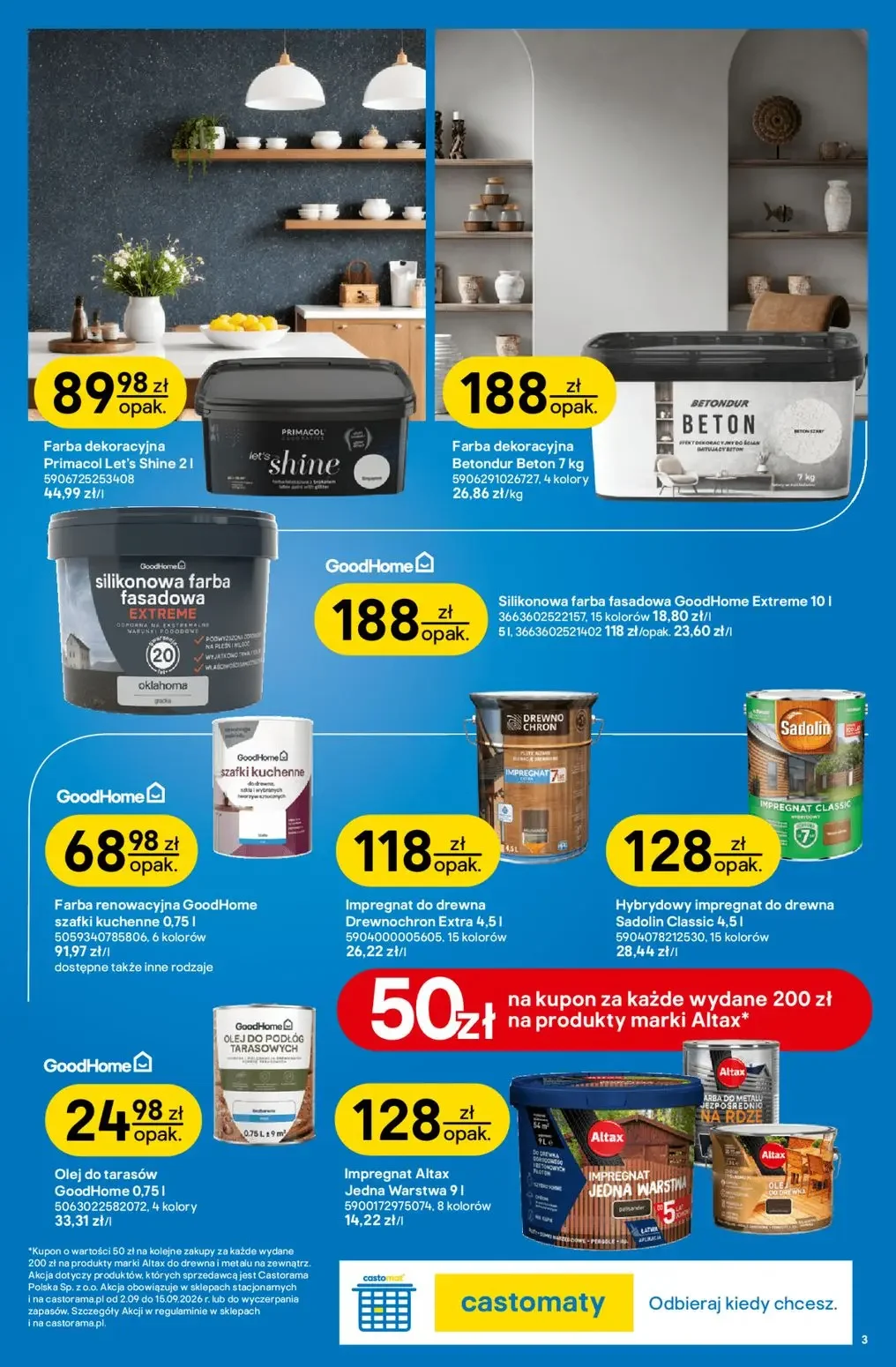 Gazetka promocyjna Castorama str. 3
