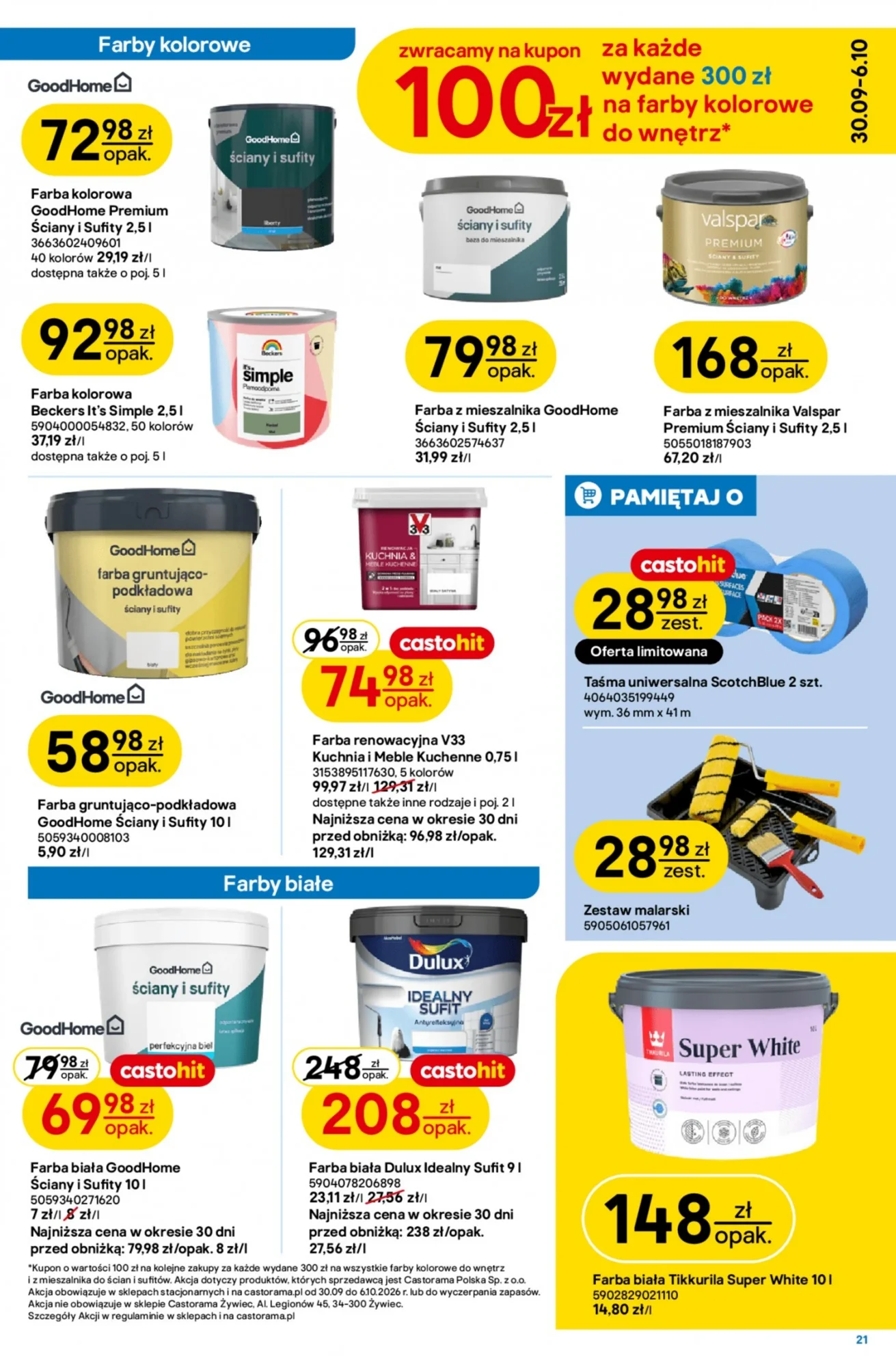 Gazetka promocyjna Castorama str. 21