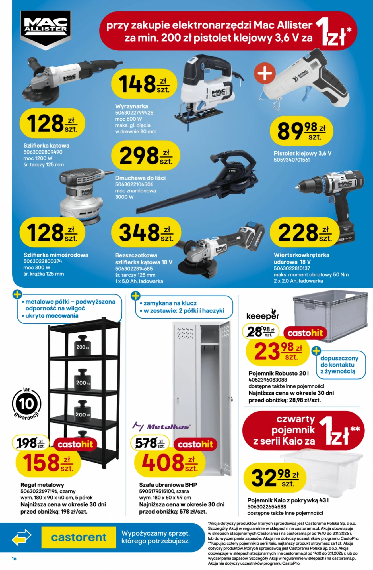 Gazetka promocyjna Castorama str. 16