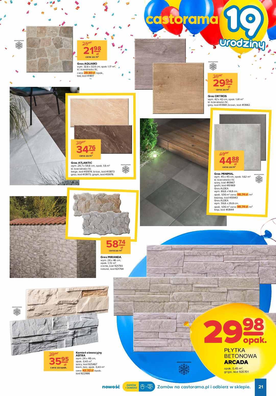 Gazetka promocyjna Castorama str. 21