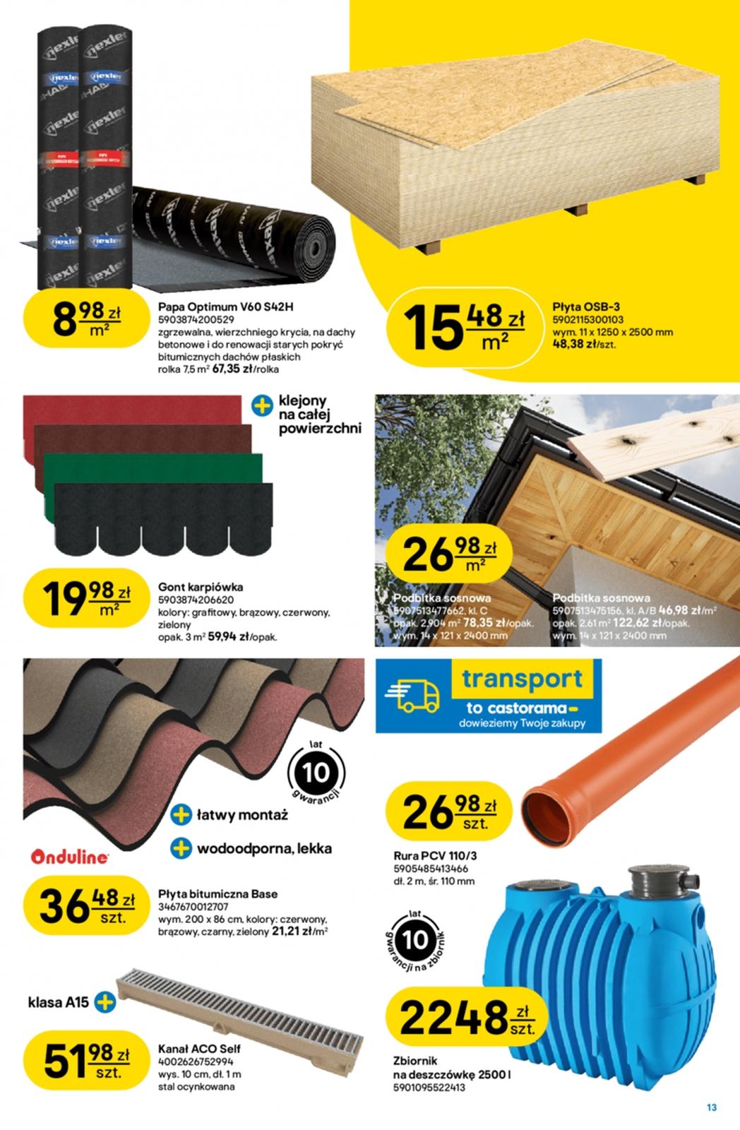 Gazetka promocyjna Castorama str. 13