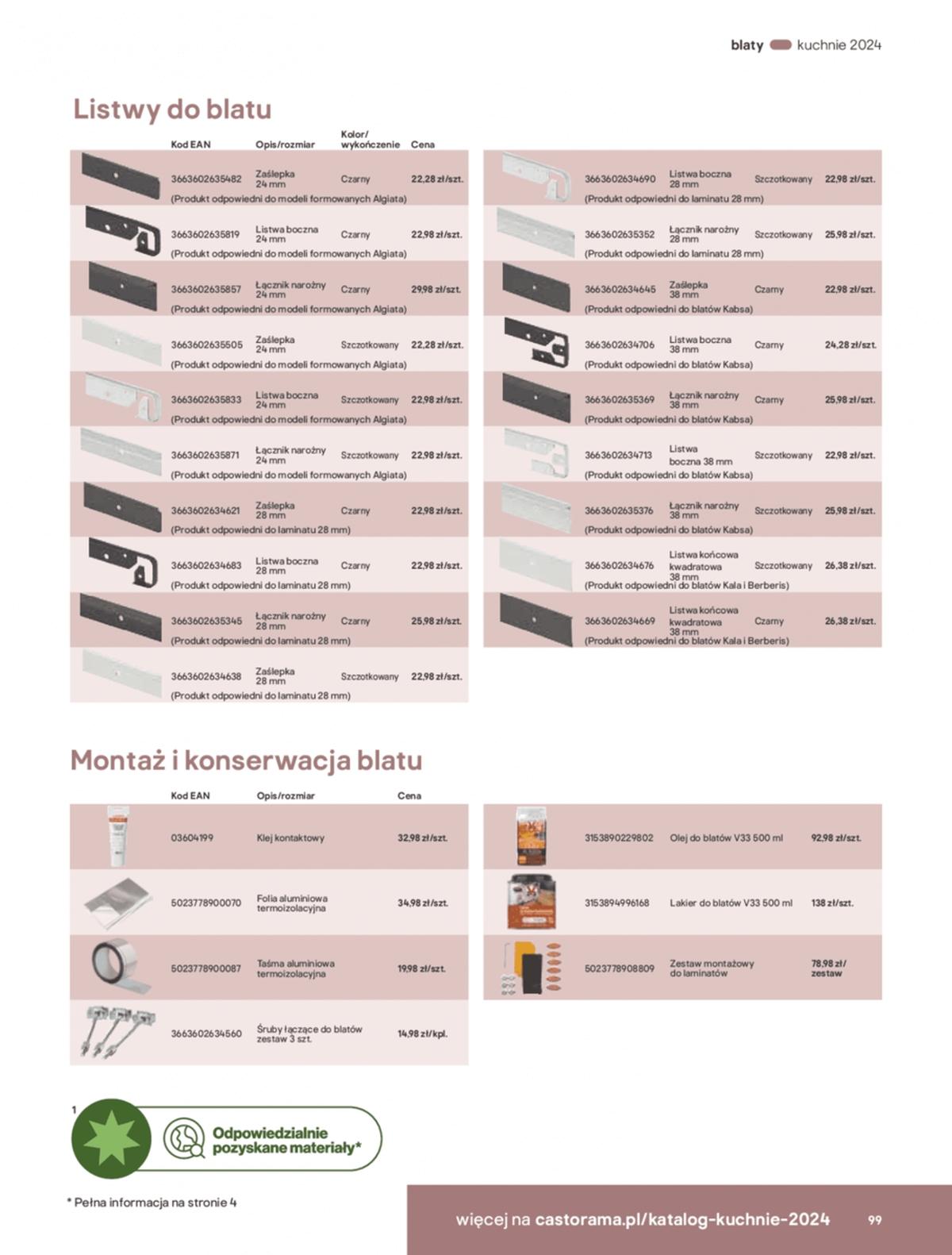 Gazetka promocyjna Castorama str. 99
