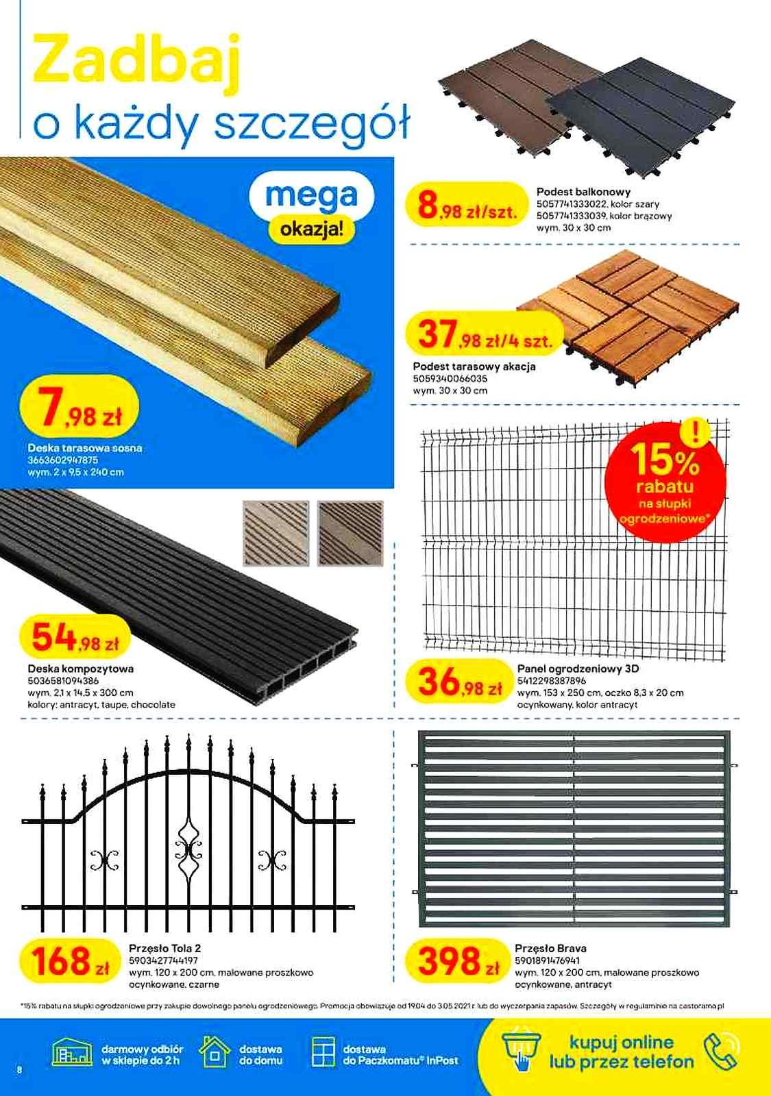 Gazetka promocyjna Castorama str. 8