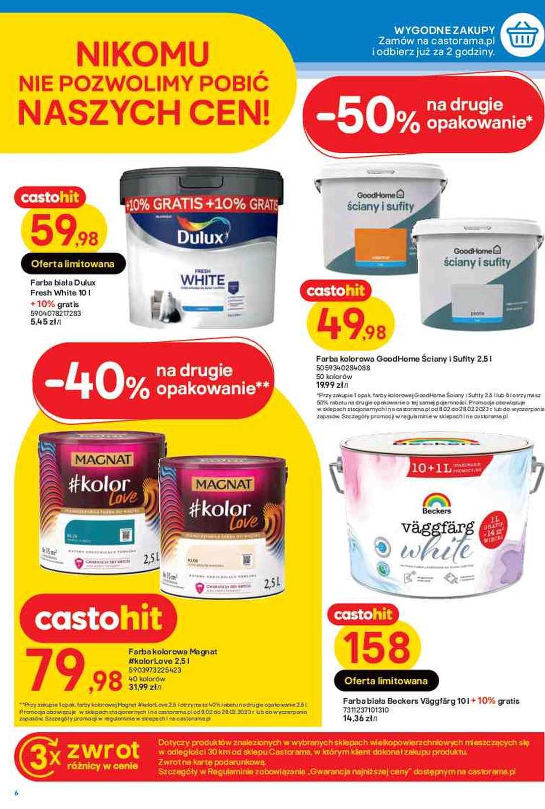 Gazetka promocyjna Castorama str. 6