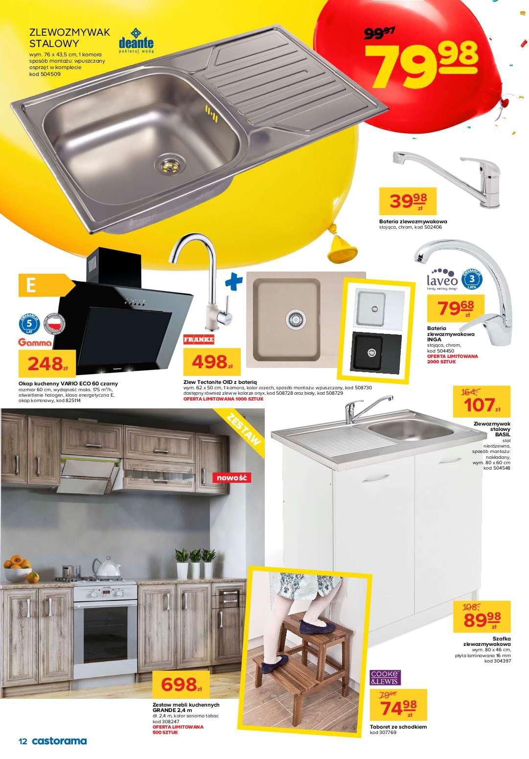 Gazetka promocyjna Castorama str. 12