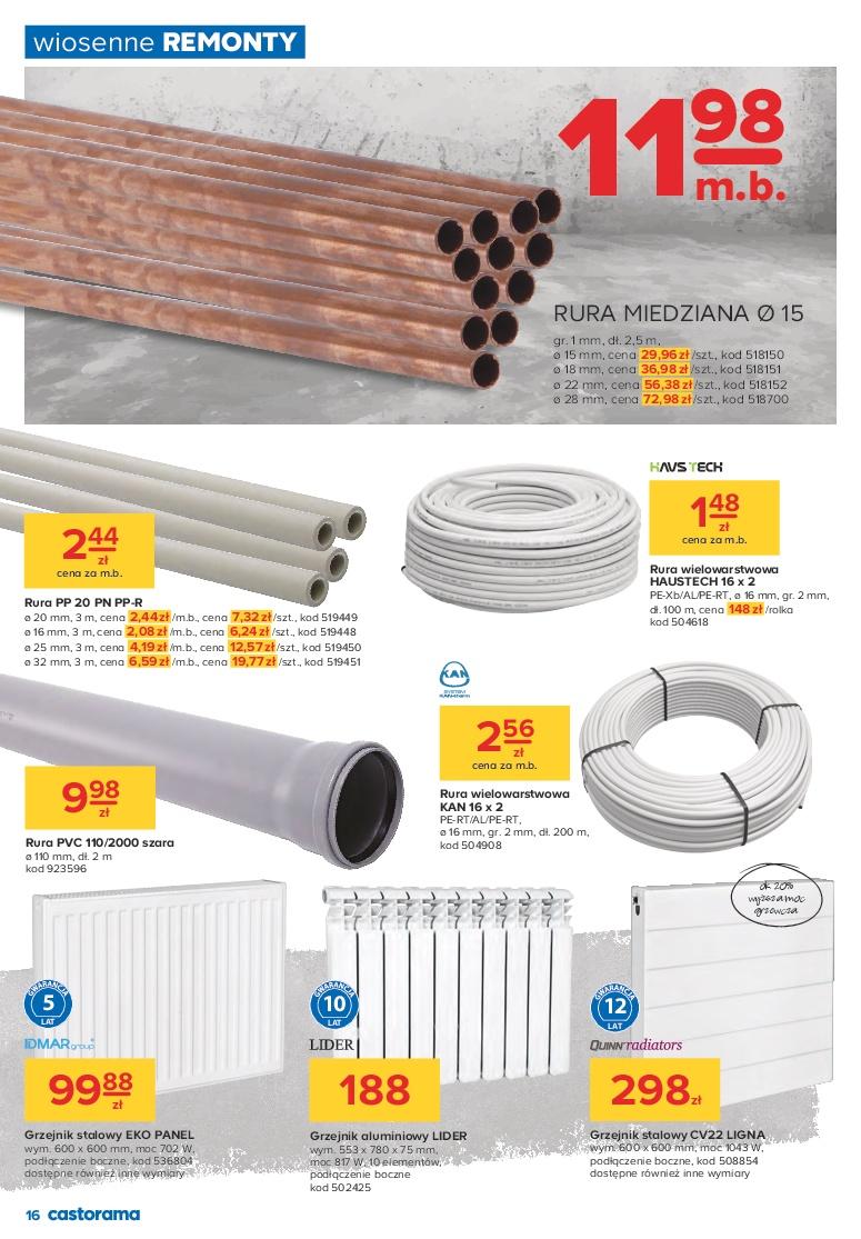 Gazetka promocyjna Castorama str. 16