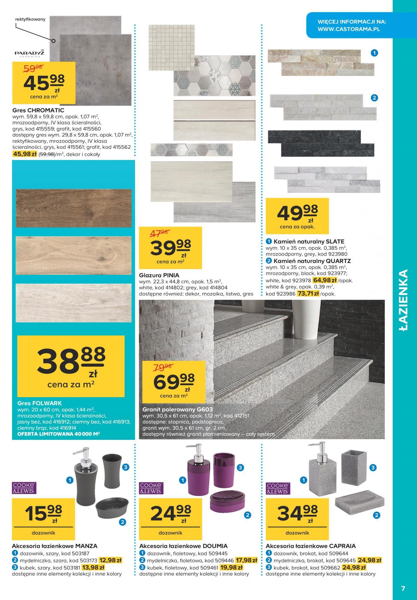 Gazetka promocyjna Castorama str. 7