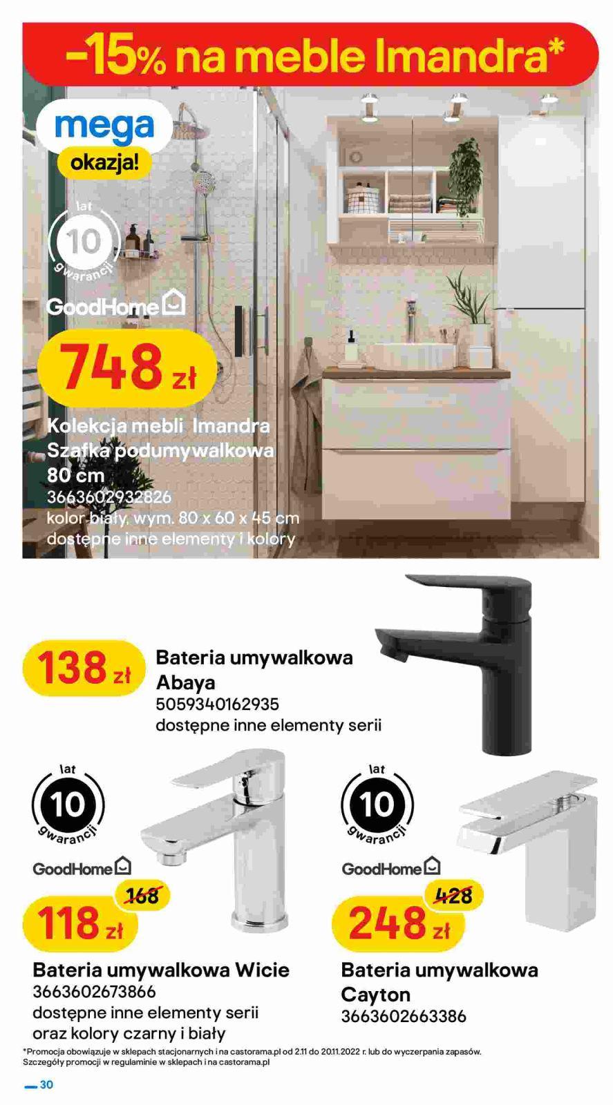 Gazetka promocyjna Castorama str. 30