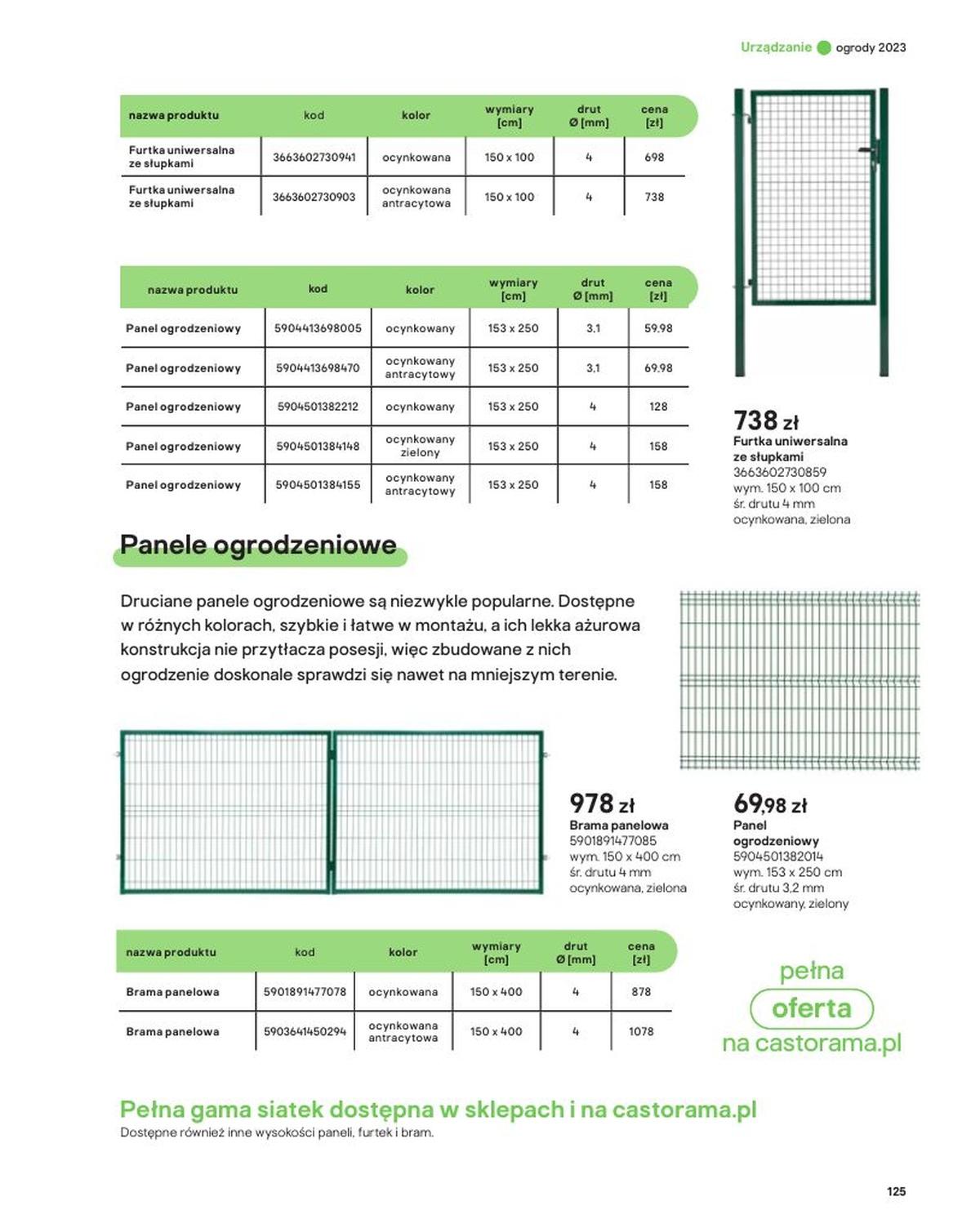 Gazetka promocyjna Castorama str. 125