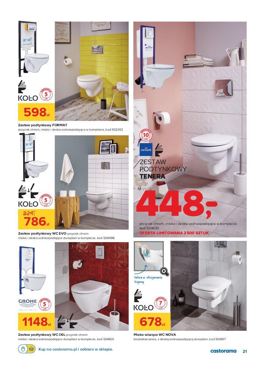 Gazetka promocyjna Castorama str. 21