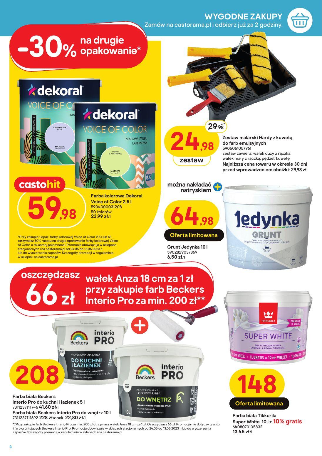 Gazetka promocyjna Castorama str. 4