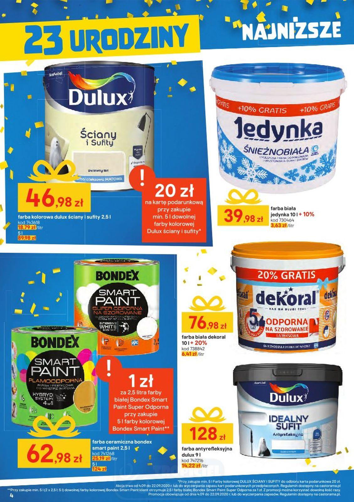 Gazetka promocyjna Castorama str. 4