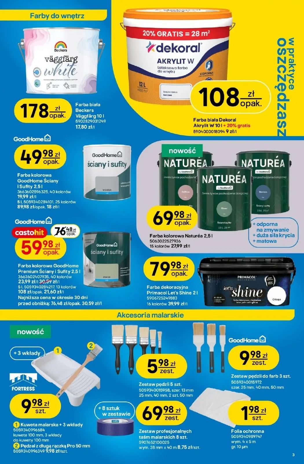 Gazetka promocyjna Castorama str. 3