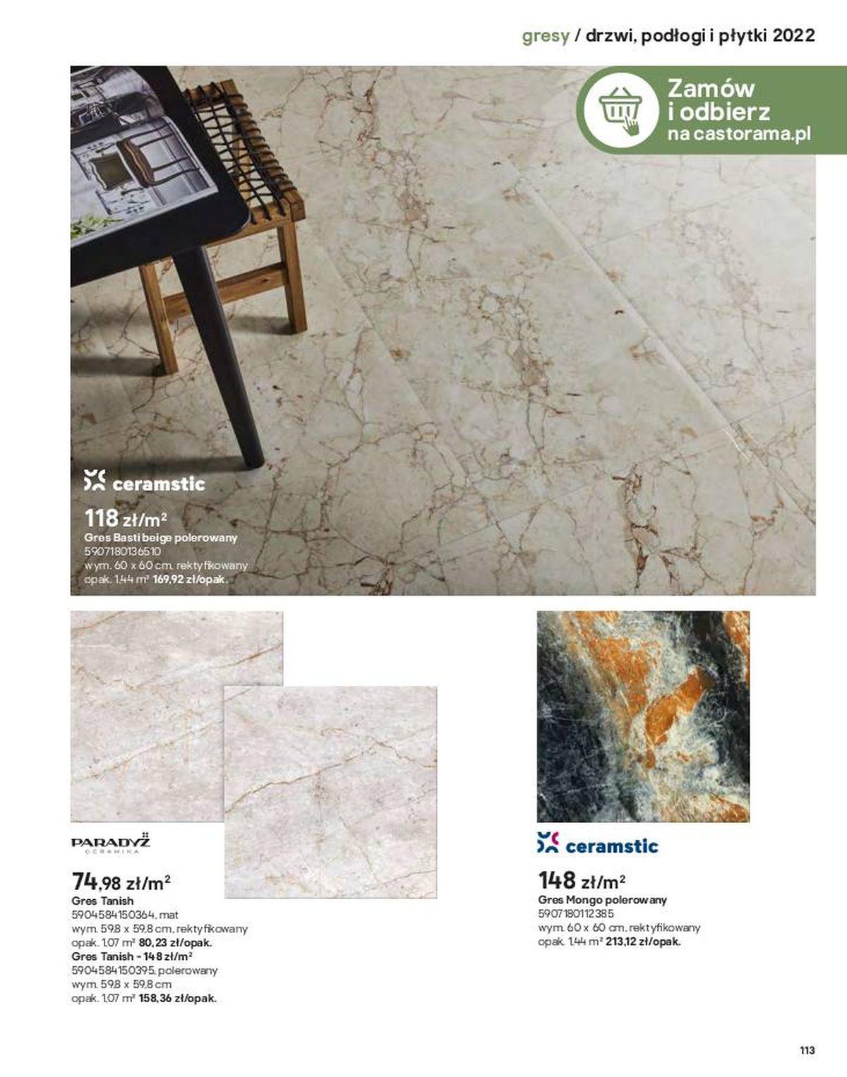 Gazetka promocyjna Castorama str. 113