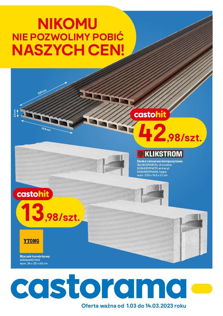 Gazetka promocyjna Castorama str. 1