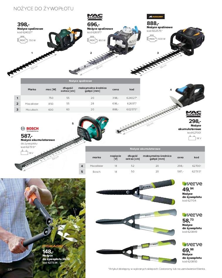 Gazetka promocyjna Castorama str. 226
