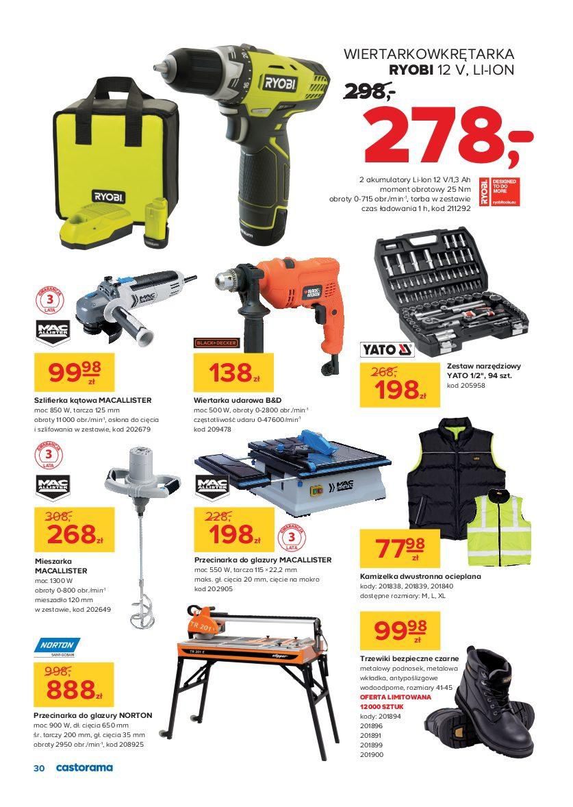 Gazetka promocyjna Castorama str. 30