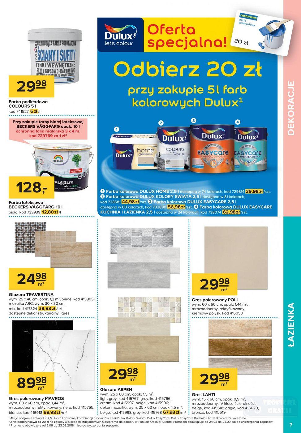 Gazetka promocyjna Castorama str. 7
