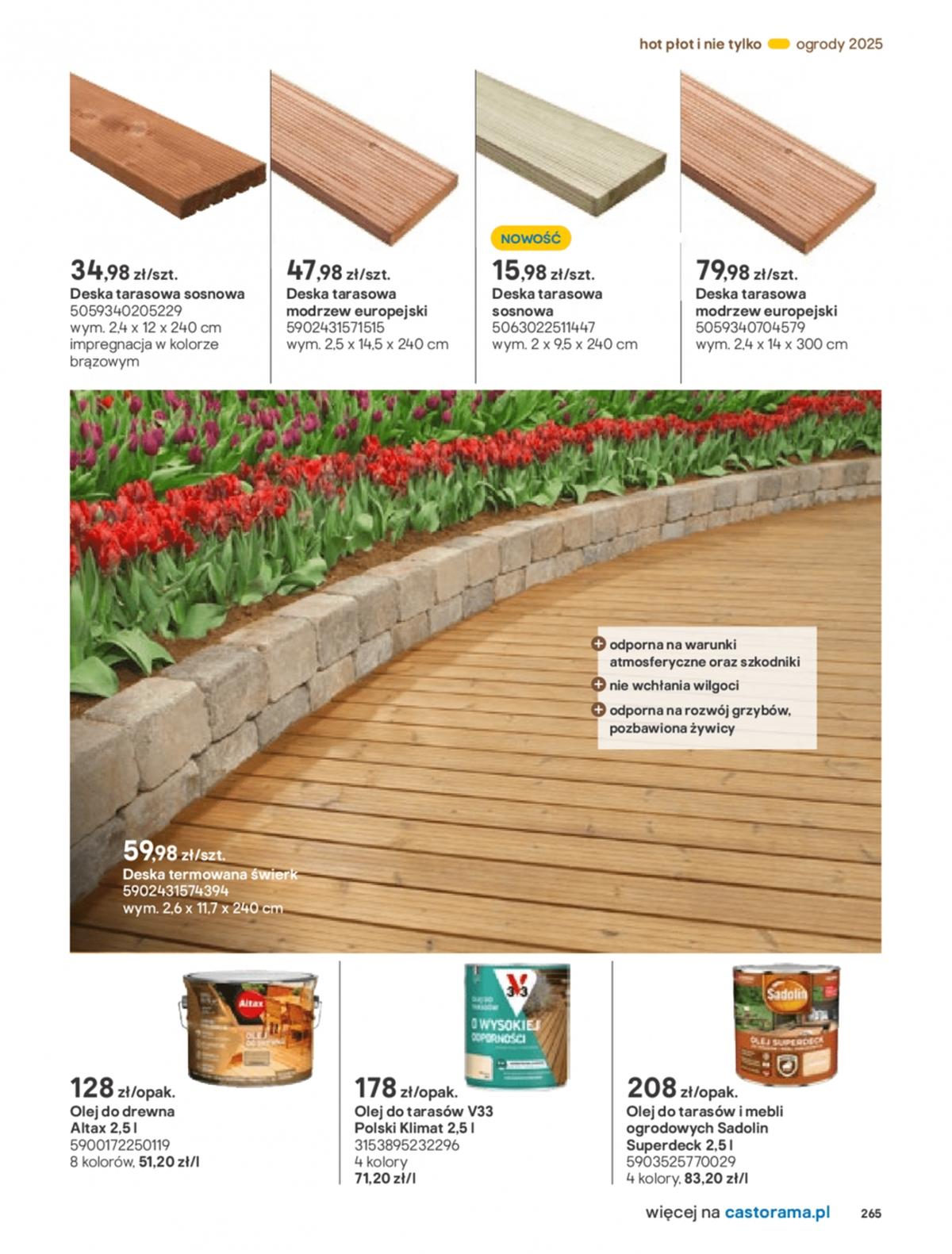 Gazetka promocyjna Castorama str. 265