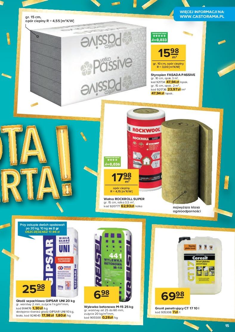 Gazetka promocyjna Castorama str. 15