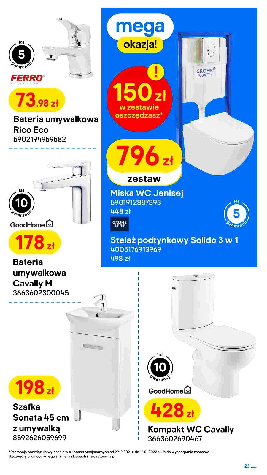 Gazetka promocyjna Castorama str. 23