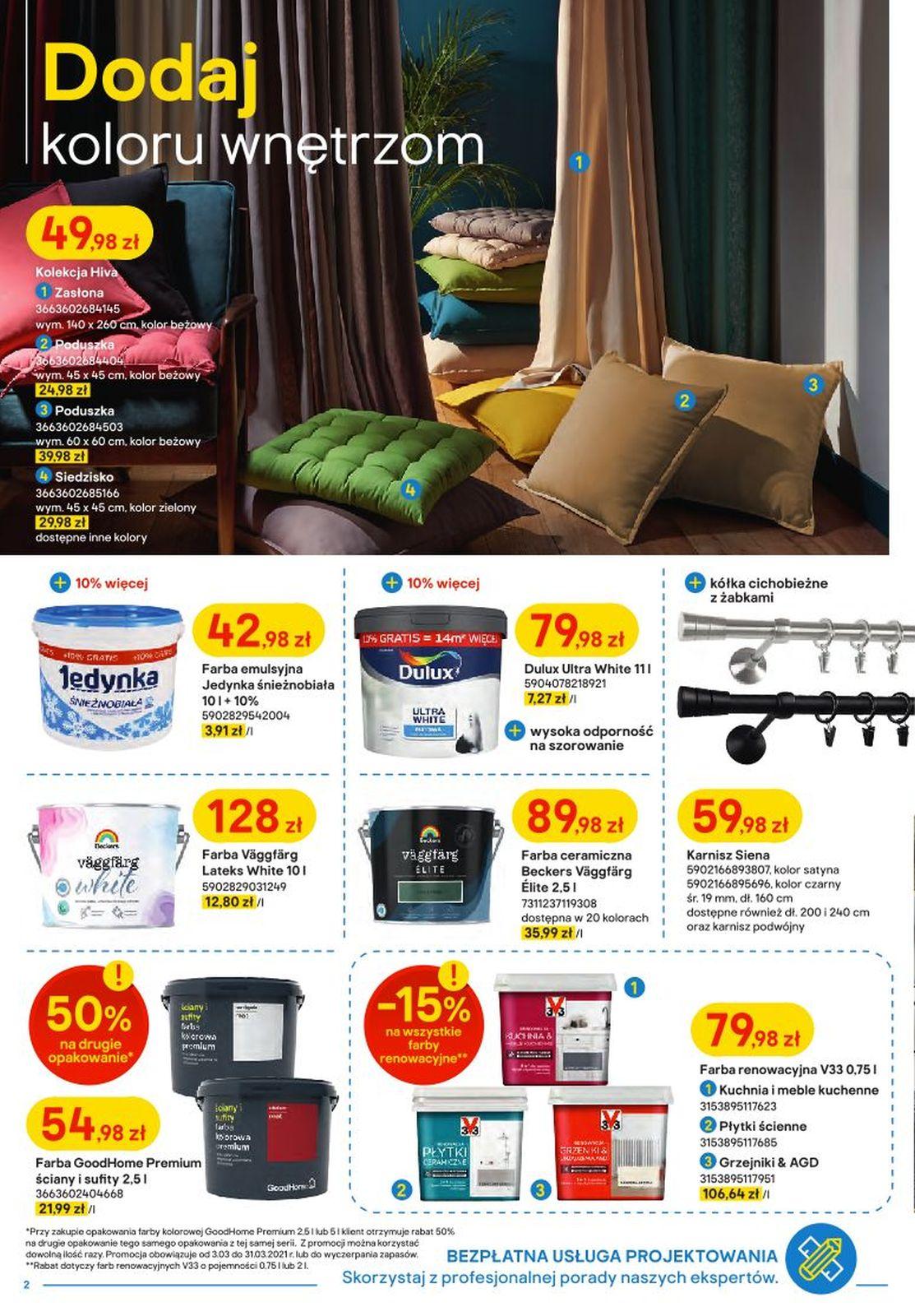 Gazetka promocyjna Castorama str. 2