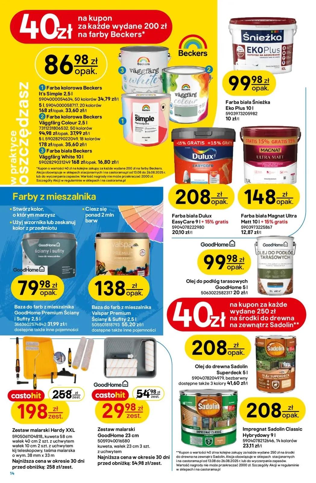 Gazetka promocyjna Castorama str. 14