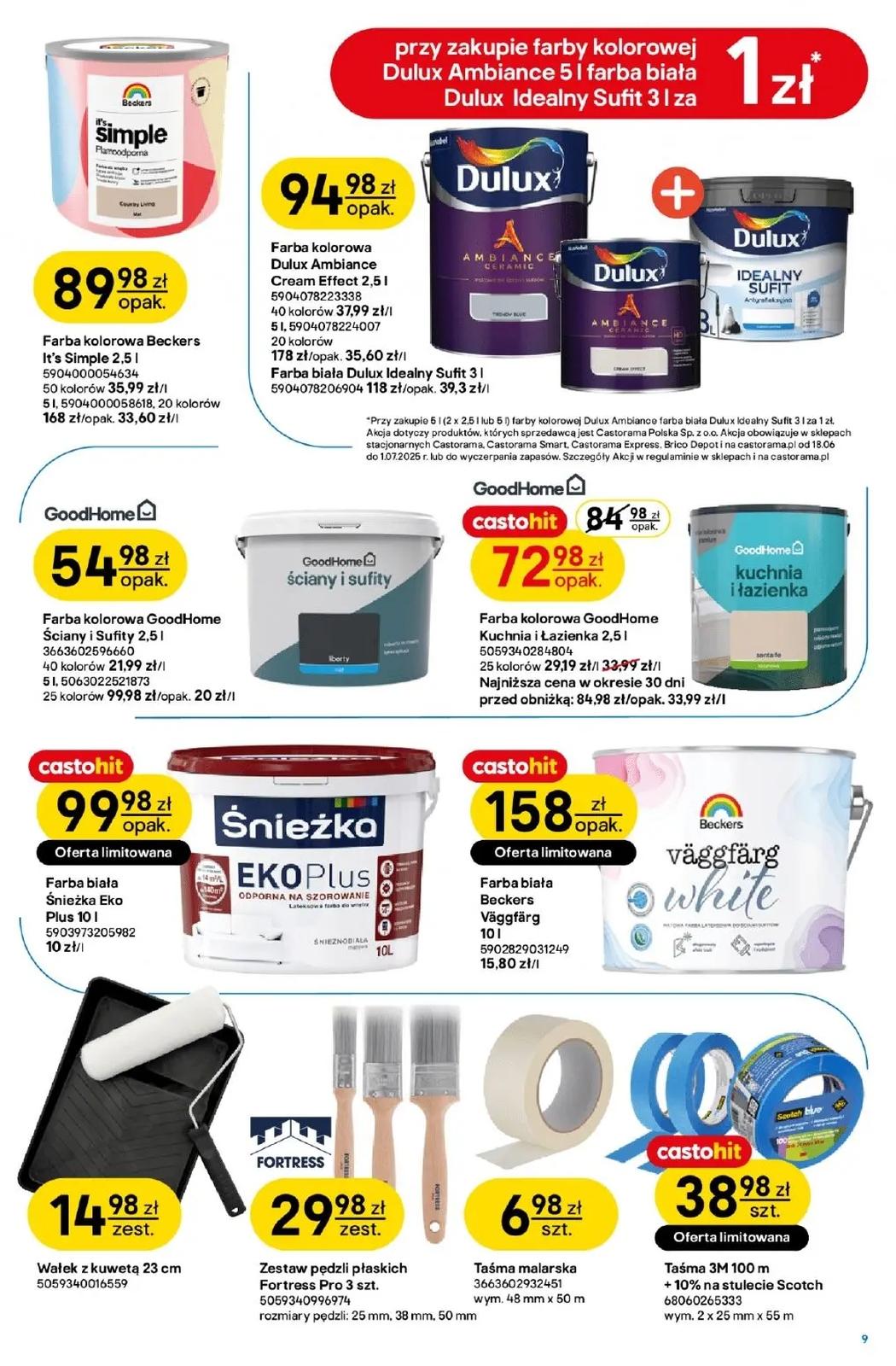 Gazetka promocyjna Castorama str. 9