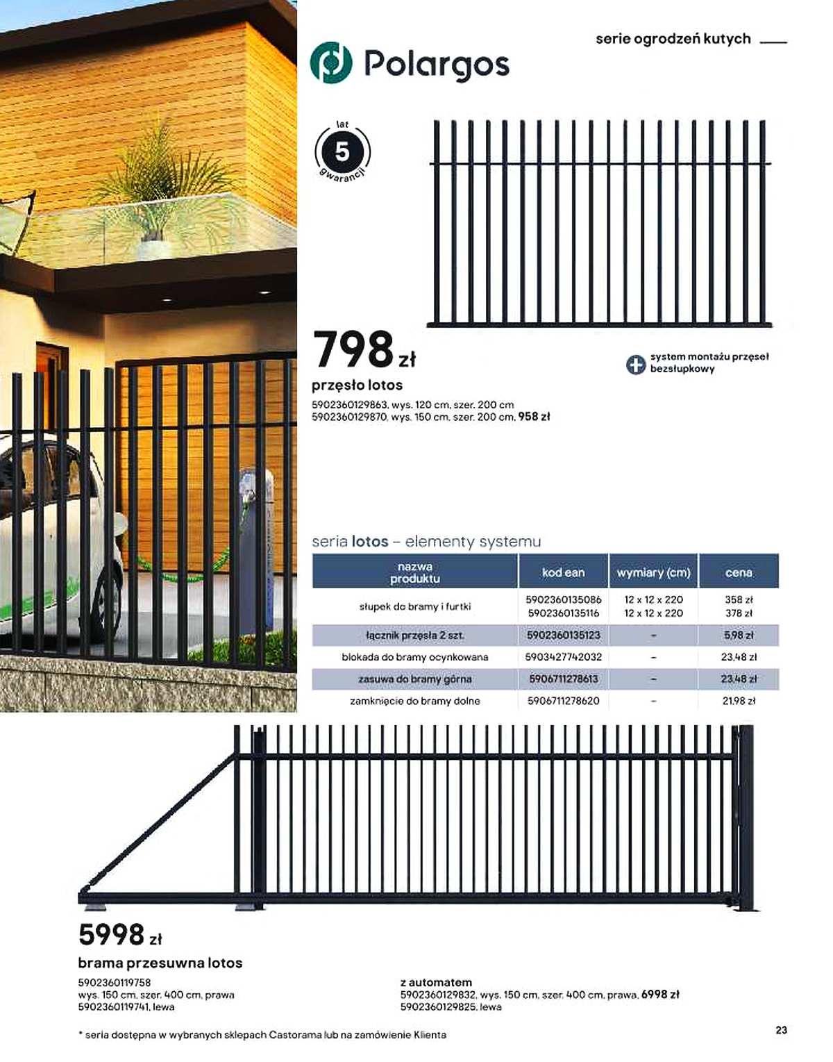 Gazetka promocyjna Castorama str. 23
