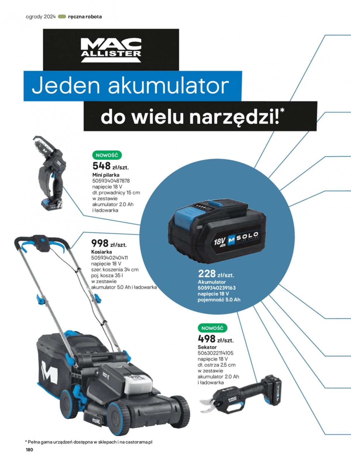 Gazetka promocyjna Castorama str. 180