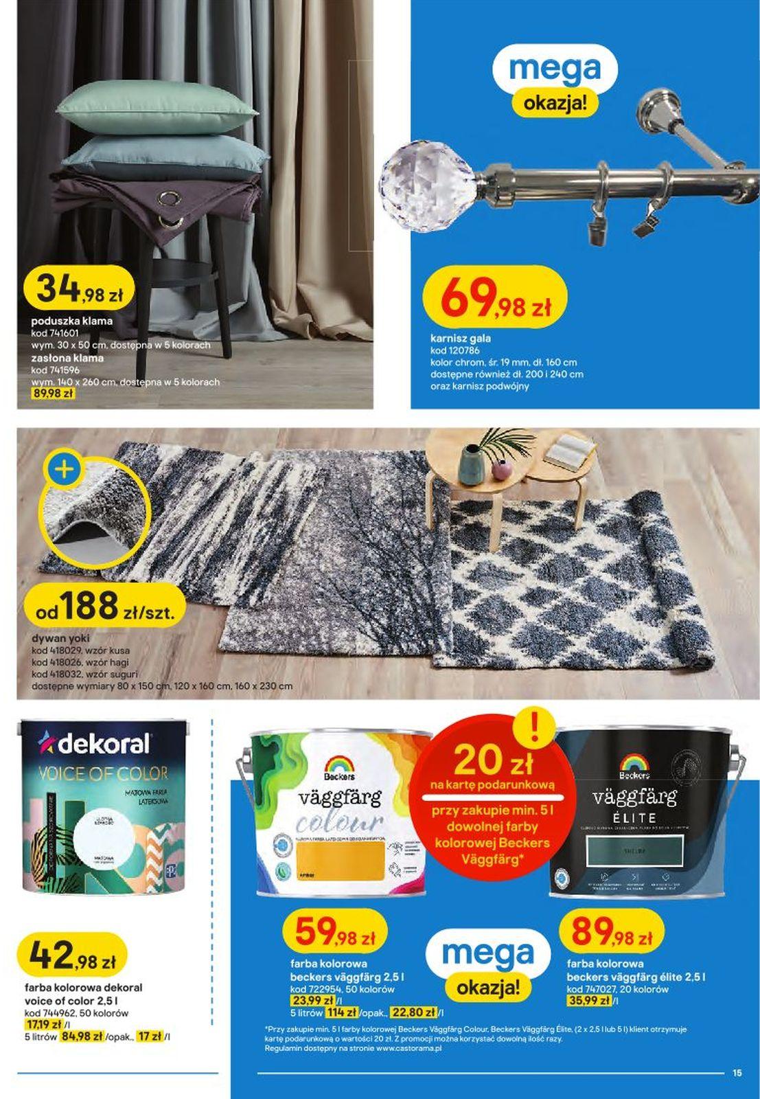 Gazetka promocyjna Castorama str. 15