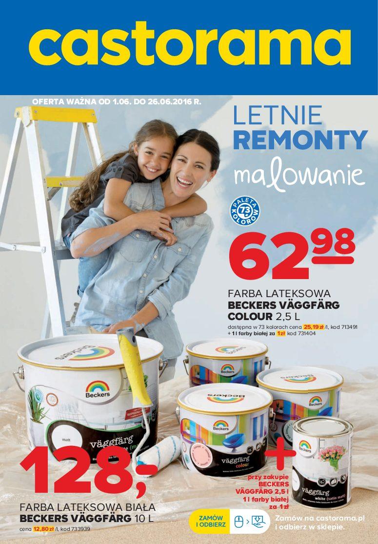 Gazetka promocyjna Castorama str. 1