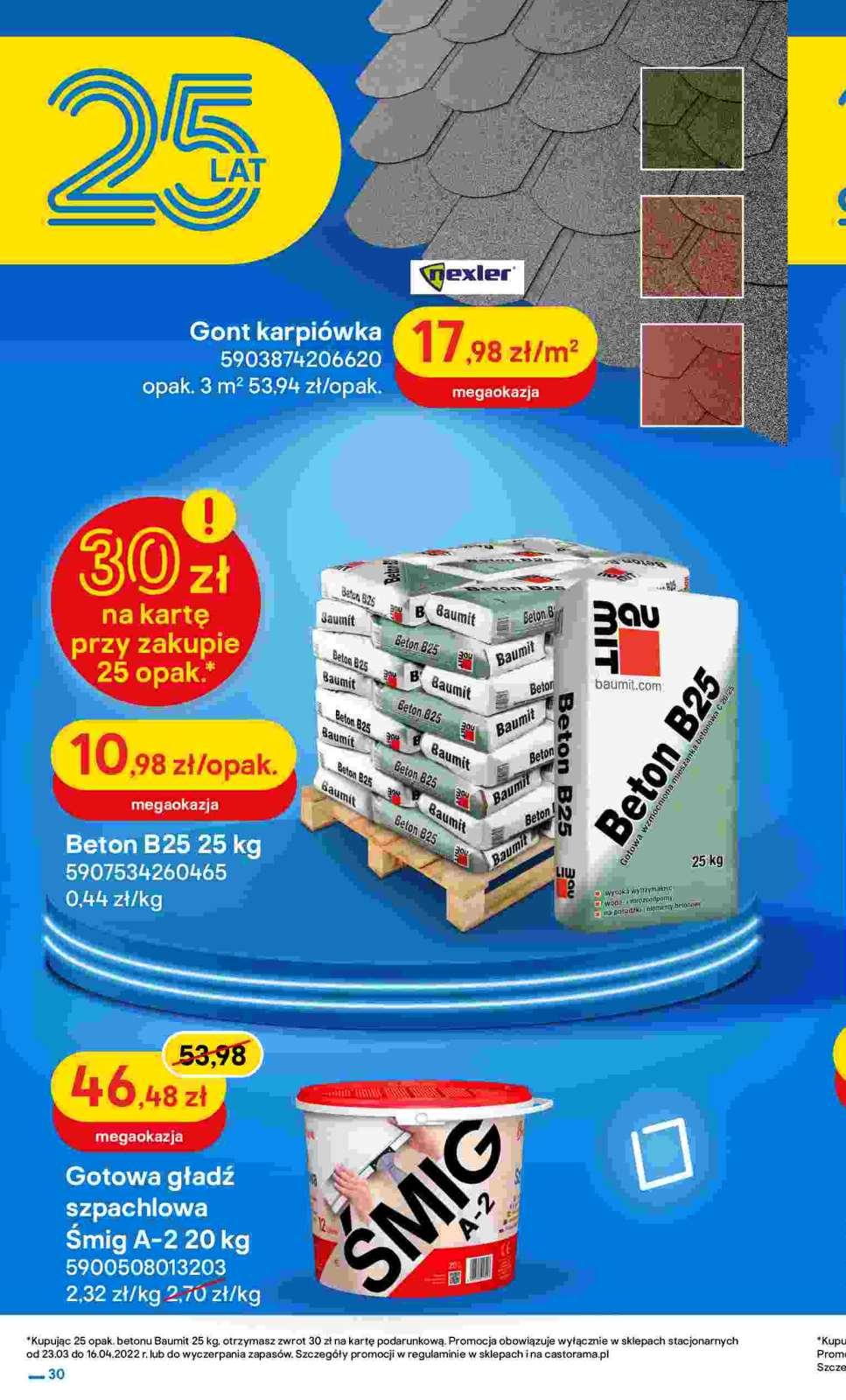 Gazetka promocyjna Castorama str. 30