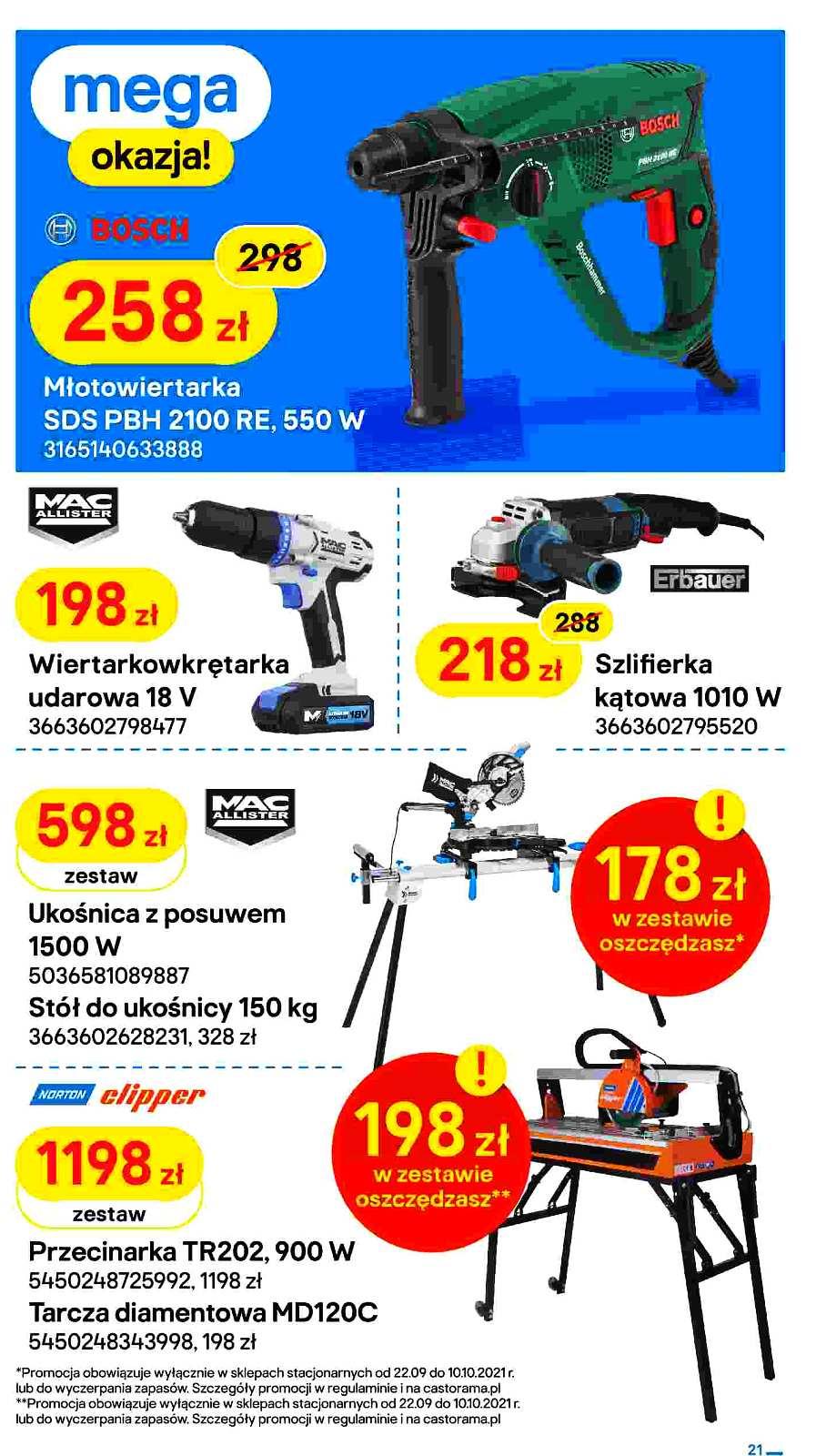 Gazetka promocyjna Castorama str. 21