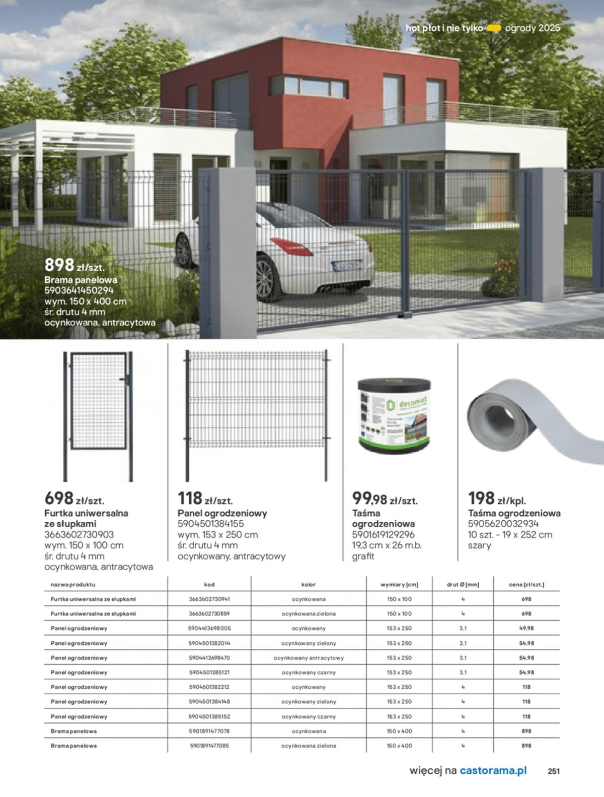 Gazetka promocyjna Castorama str. 251