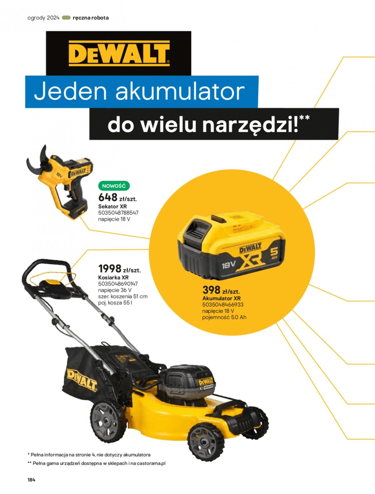 Gazetka promocyjna Castorama str. 184