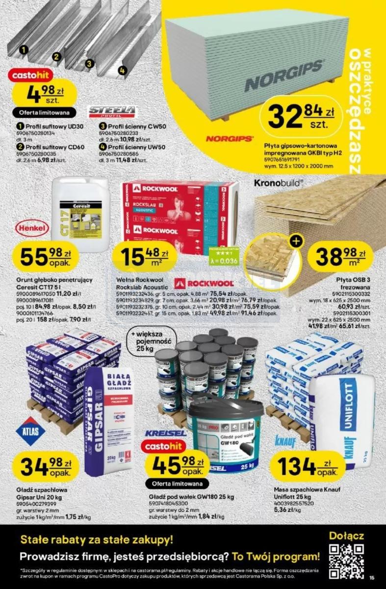 Gazetka promocyjna Castorama str. 15