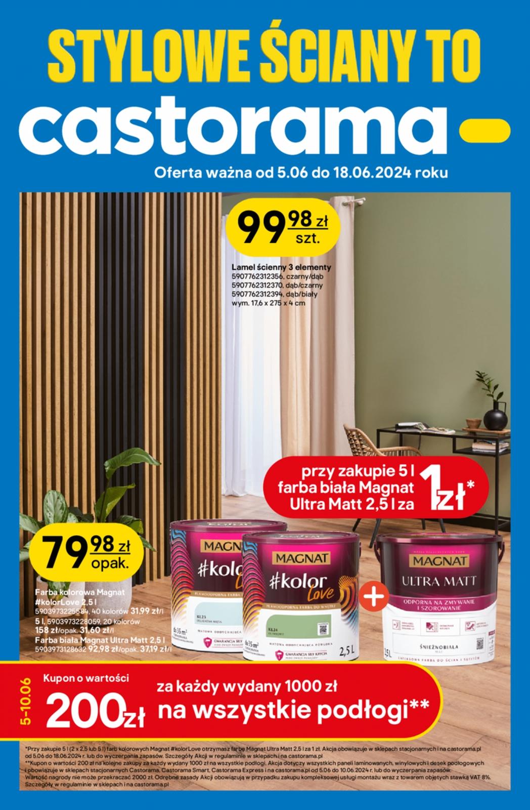 Gazetka promocyjna Castorama str. 1