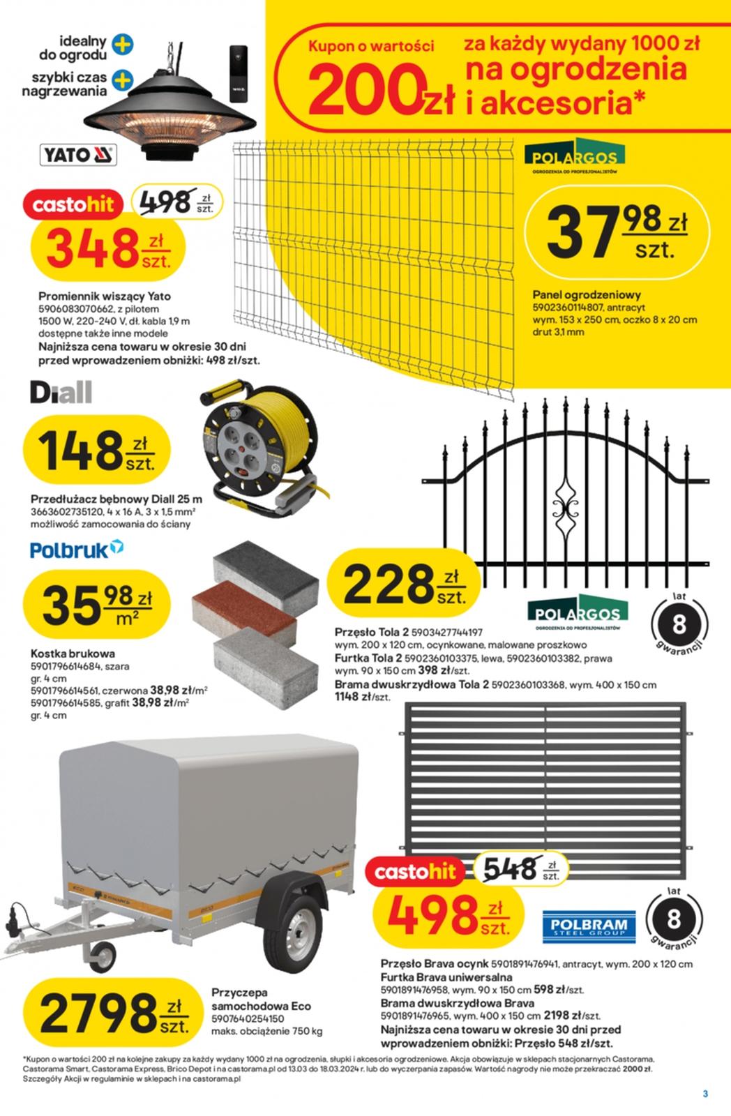 Gazetka promocyjna Castorama str. 3